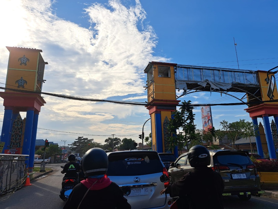 Rehab Gapura Selamat Datang Rp 2,79 Milliar