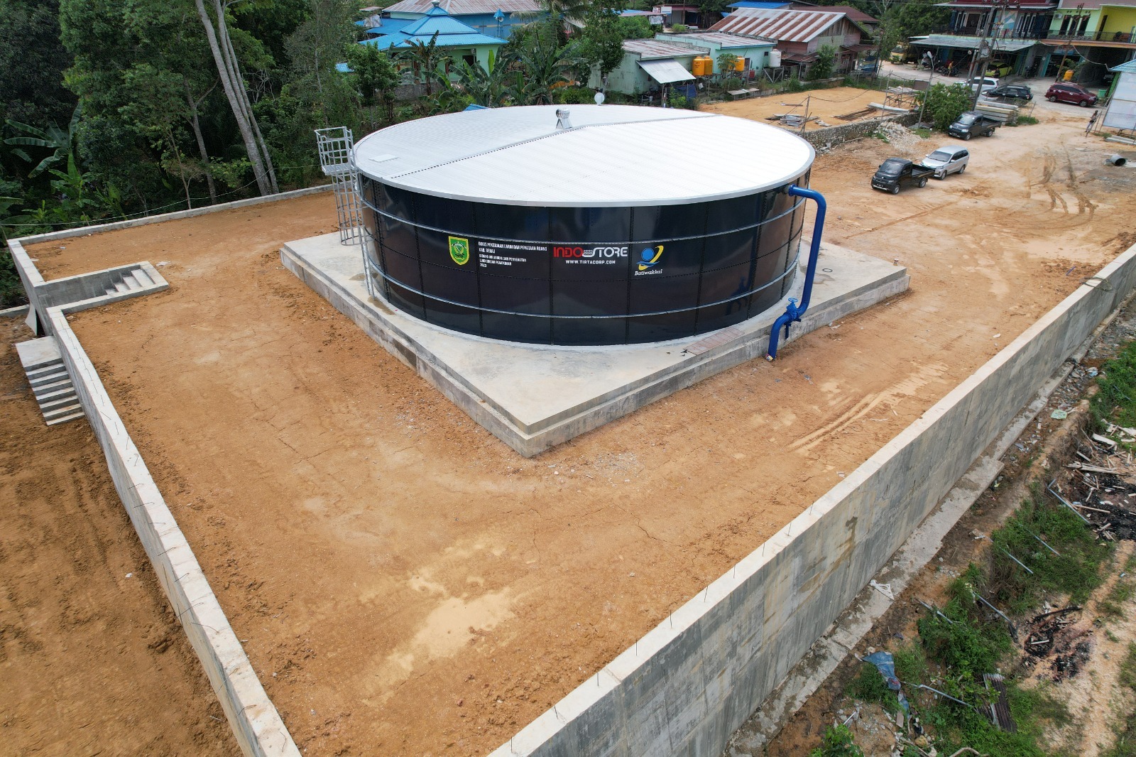 Sarpras Air Bersih Mulai Dibangun, DPUPR Optimis Selesai Tahun Ini