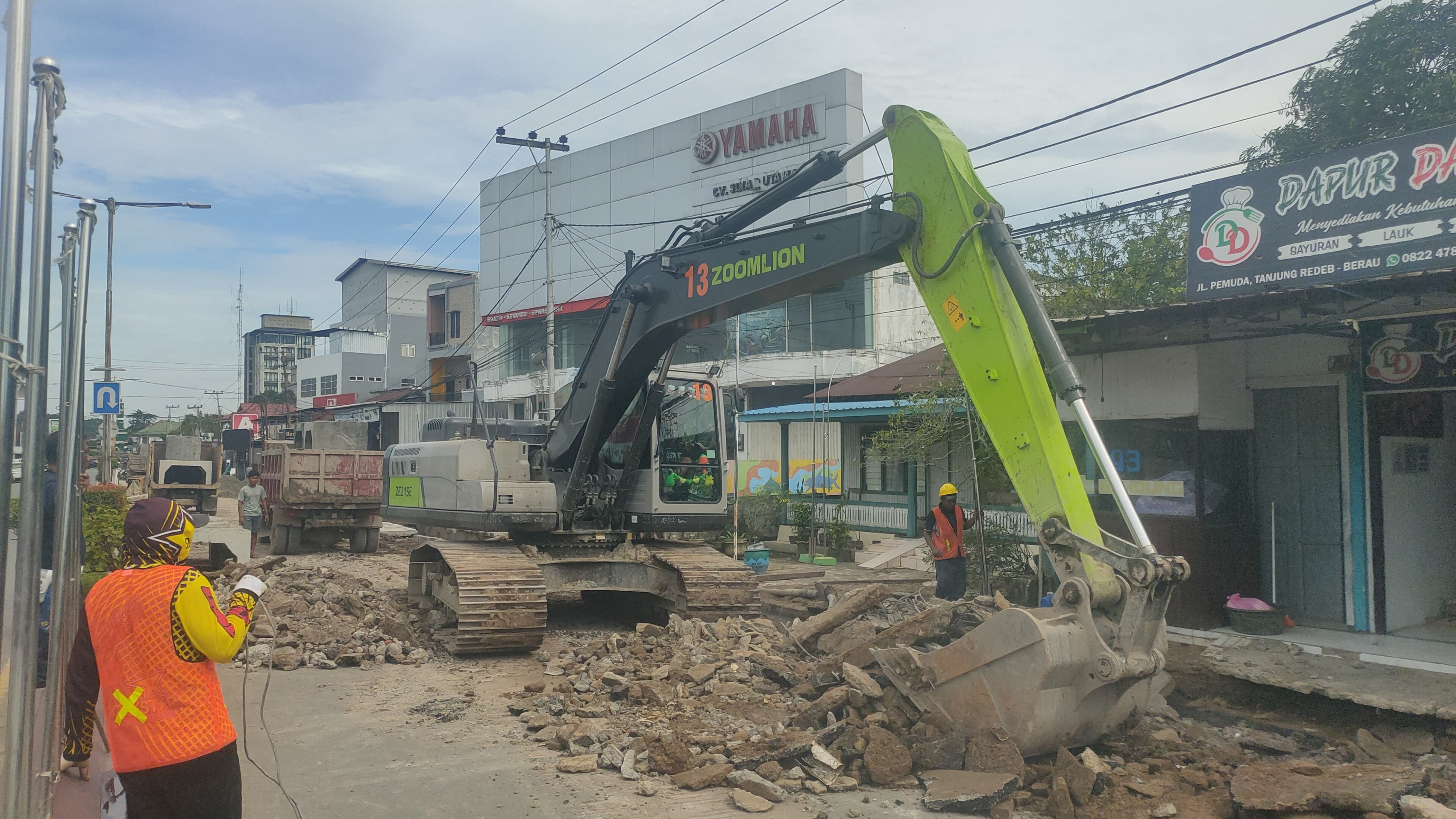 DPUPR Berau Benahi Gorong-Gorong dan Buat Pedestrian Dalam Kota