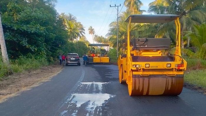 DPUPR Berau  Perbaiki Jalan di 13 Kecamatan