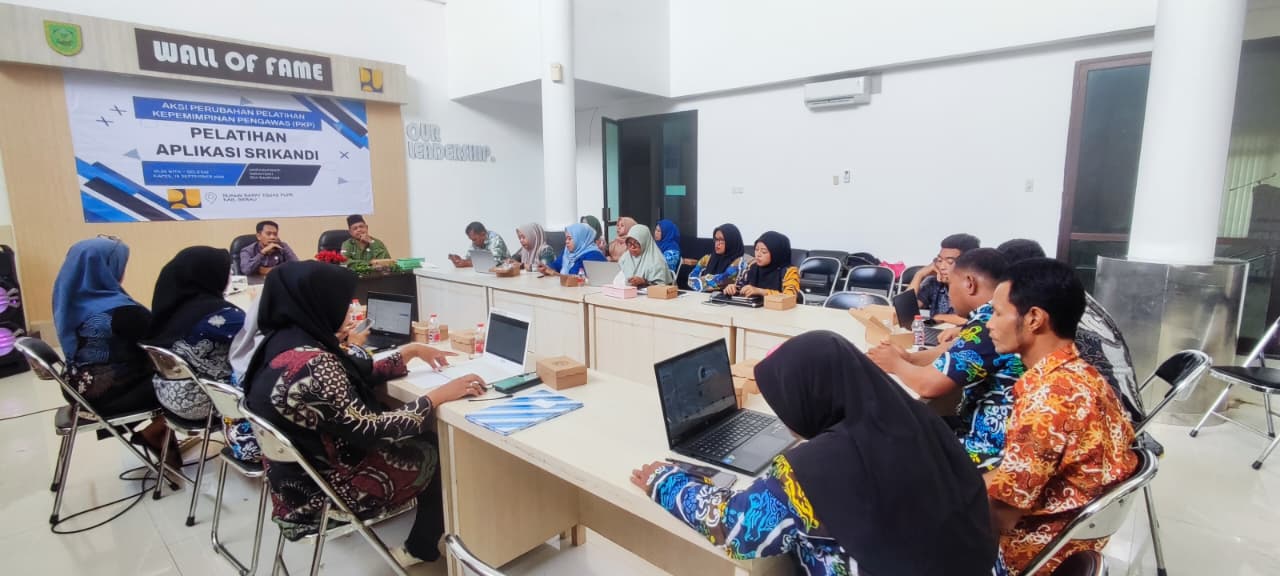 DPUPR Berau Perkuat Tata Kelola Arsip Digital dengan Pelatihan Aplikasi SRIKANDI