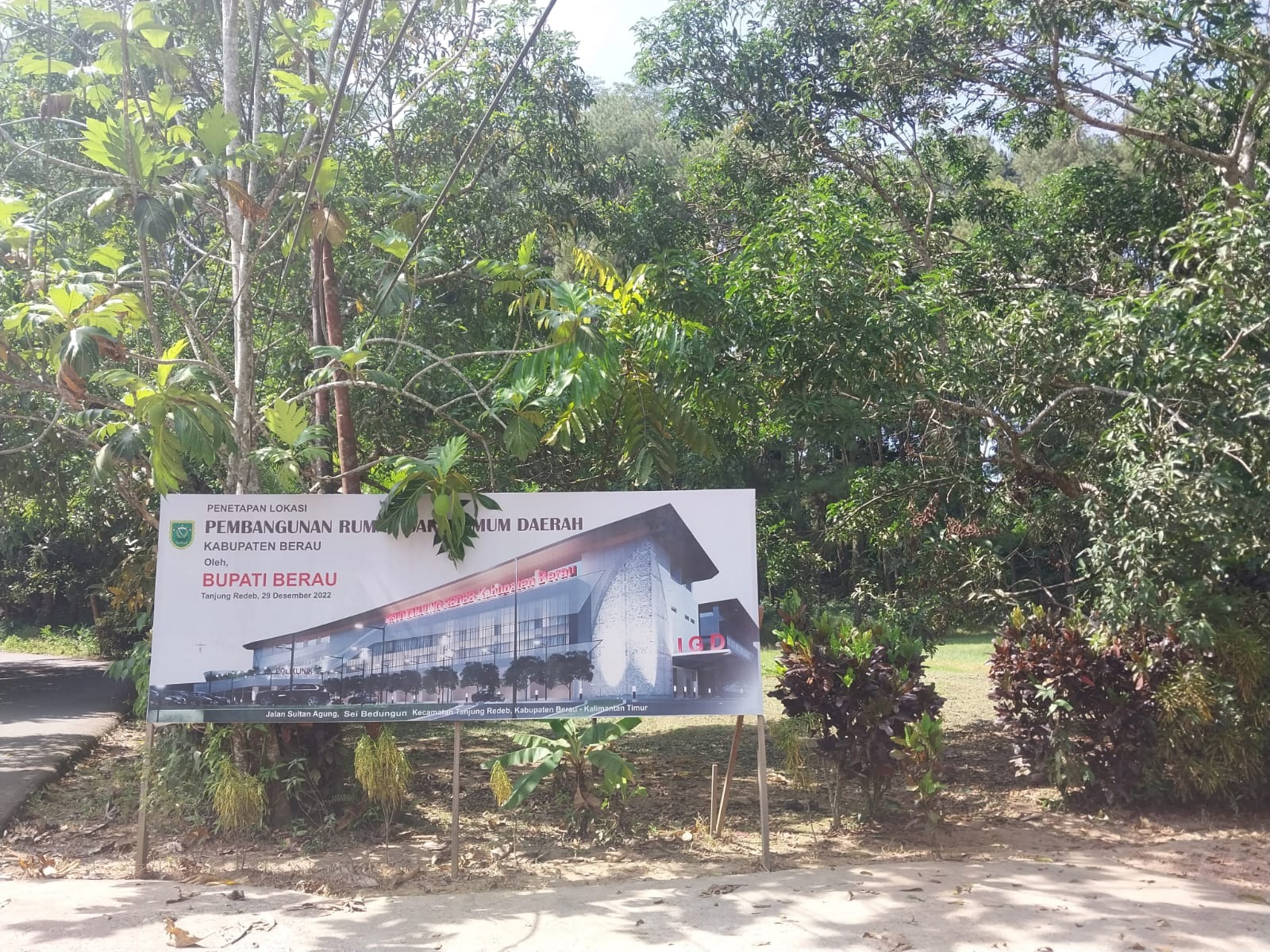 Proyek Pembangunan RSUD Tanjung Redeb Mulai Berjalan