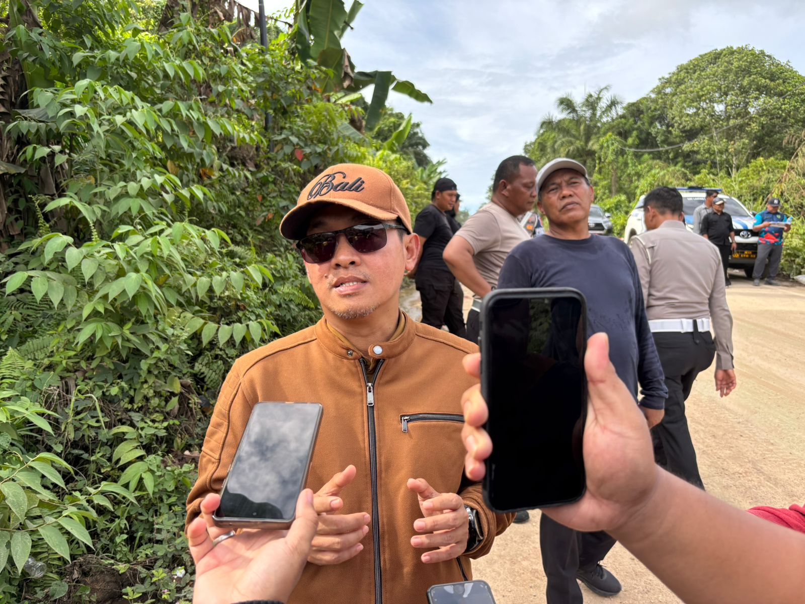 DPUPR Berau Lakukan Penanganan Sementara Jalan Rusak di Berau Menuju Bulungan