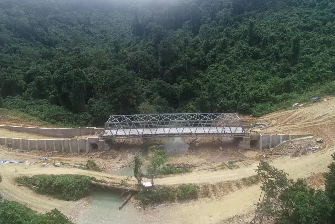 Progres 90 Persen, Jembatan Sei Bataan Biduk-Biduk Segera Difungsikan