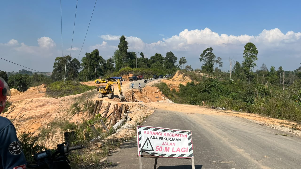DPUPR Berau Prioritaskan Akses Tiga Kampung, Penanganan Awal Longsor Dimulai